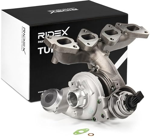 RIDEX 2234C10096 Turbolader Abgasturbolader Kompatibel mit VW Golf 6 5K1 Euro 5 03L253010F 03L253010E 03L253019Q