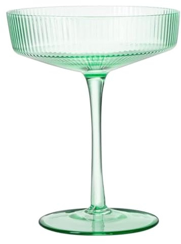 Generico set 2 bicchieri - coppa da champagne, stile vintage, art deco coupe glass