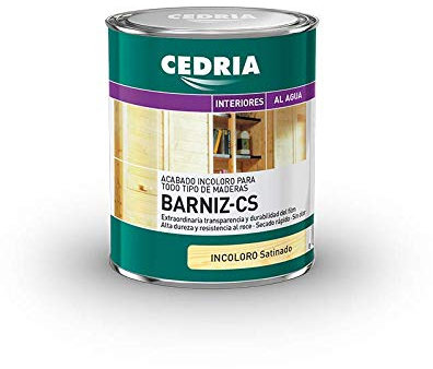 Barniz madera Cedria Cs Interiores Satinado (750 ml)