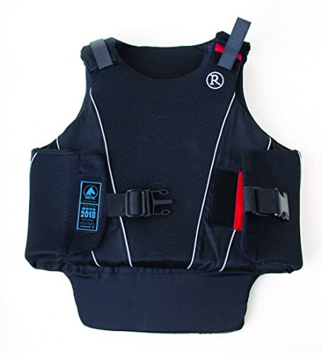 Rhinegold Kinder Beta 2009 Level 3 Body Protector, 0, Schwarz, Childs Large