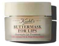 Kiehl's Buttermask For Lips, Hydrating Overnight Lip Mask, Nourishes & Restores Dry Lips, Intense Hydration, with Coconut Oil & Wild Mango Butter, Paraben-free, Fragrance-free - 0.35 fl oz