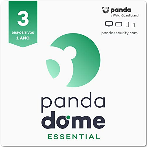 Panda Dome Essential 2025 - Cloud Antivirus & VPN, Gaming-Modus (3 Geräte)