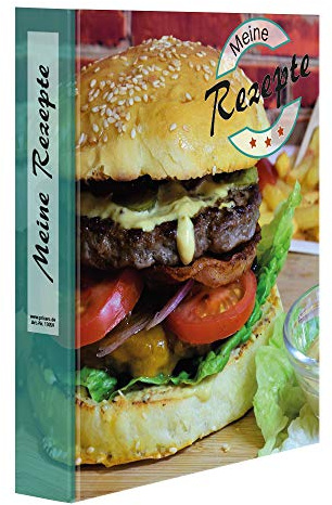 PRICARO Rezeptordner American Burger, A5, 1 Stück