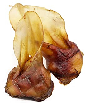 BREERs Getrocknete Rinderohren mit Muschel 1 Kg aus eigener Deutscher Herstellung, Kauartikel für Groß & Klein