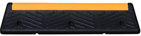 Parkstopp LKW Radstopper 100 cm Schwarz Gelb Parkschwelle Truckstopp