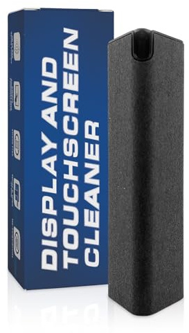 Car Screen Cleaner Spray And Wipe, 2-in-1 Spray and Microfiber Cloth Touch Screen Cleaner For Car Display, Cell Phone, Laptop, IPad, IPhone, Macbook Air, Computer (Black)