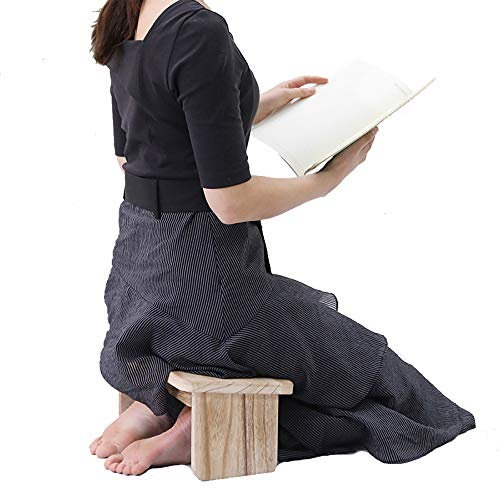 Meditationsbänke, originelle, Beste Designs, aufklappbare Beine mit Scharnieren oder Neue befestigte Beine, perfekte Beckenpositionierung, kein Kissen, Keine Matte oder Kissen erforderlich