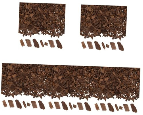 PRETYZOOM 5 Packungen Eichenspäne weinherstellung zubehör Rotwein Aroma verbessern Eichenchips für Rotwein Chips zur Weinherstellung Weinbrauchips Wein-DIY-Zubehör Hackschnitzel hölzern