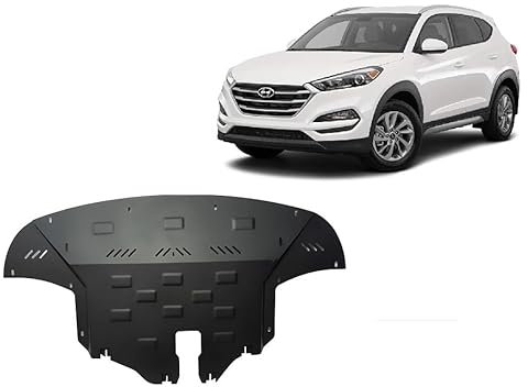 Scut Protection Protección metálica bajo motor compatible con Hyundai Tucson (2015-2020)