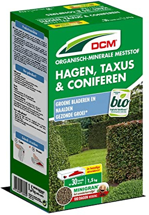 DCM Meststof Taxus, Hagen & Coniferen 1,5 kg