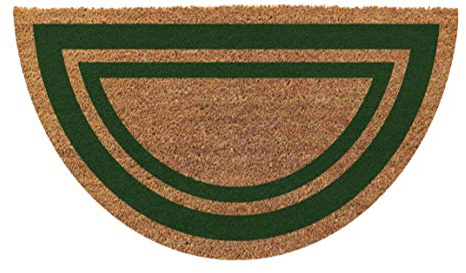Markotex Zerbino in Cocco (Verde, 40x70 mezzaluna)