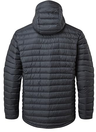 Rab Men's Microlight Alpine Jacket - Lightweight Down Coat for Trekking, Climbing, & Skiing - Beluga - Large