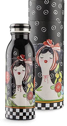 Egan Bottiglia termica Le Pupazze Nera ML.500