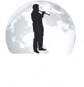 Klarinette Notizbuch: Klarinette Mond Musiker Klarinettist Blasorchester / 6x9 Zoll / 120 leere Notenblätter Seiten
