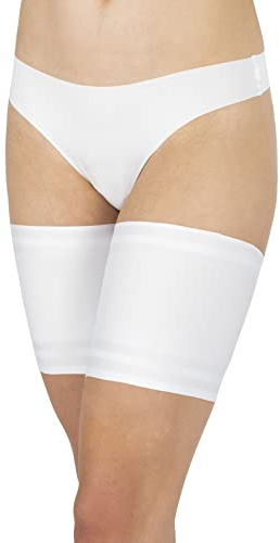 LORES Anti-Scheuer-Oberschenkelbänder für Damen verhindern das Reiben der Oberschenkel aus Satin
