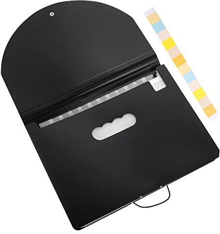 MAGICLULU Multifunktionale Fächermappe Großer Kapazitäts-aktenordner Dokumente Erweiterbar Mit Fächern Praktischer Schreibtisch-organizer Für Büro Und Zuhause Mit Deckel