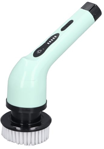 Ensemble de Brosses de Nettoyage électriques sans Fil, Épurateur électrique à 9 Têtes Remplaçables Épurateur de Douche à Main pour Cuisine, Salle de Bain, Voiture avec Interface