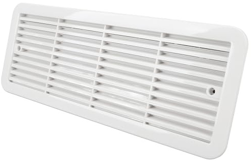 RV-Seitenlüftungsventilator, 12 V, Drei Ventilatoren, Leiser RV-Kühlschrankventilator mit Schutznetz, Entlüftungsventilator für Wohnmobil-Yacht-Bootsanhänger, Effiziente Kühlung,