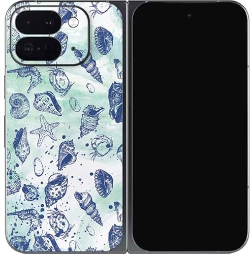Skinit Decal Phone Skin Compatible with Google Pixel 9 Pro Fold - Sea Shell Variety Design