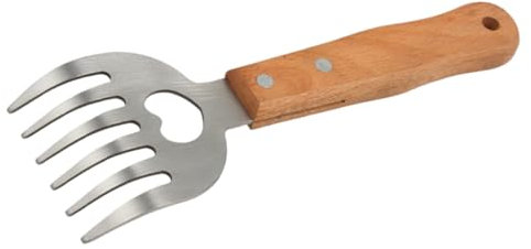 TINEASUR Zerkleinerungskrallen Für Pulled Pork Aus Edelstahl Mit Glatter Oberfläche Zum Einfachen Fleischzerkleinern Für Bbq Hühnerfleisch Rindfleisch Und Mehr Spülmaschinenfest Und Hitzebe