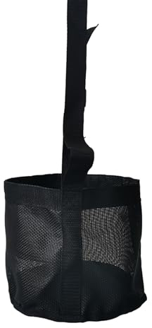 Yzdysg Futterbeutel für Pferde, Heu-Aufbewahrungstasche, langsames Füttern, Heueimer mit verstellbarem Riemen, Pferdefütterung, Heutasche, Pferdefuttertasche