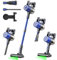 SculifyVita Aspirapolvere Senza Fili Potente 58KPA - Scopa Elettrica con Anti-Groviglio, Luce LED, Autonomia 60 Min, 2L per Peli Animali/Tappeti/Pavimenti [AE580] (AE580e)