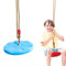 DASIAUTOEM Schaukel Outdoor, Tellerschaukel Kinder, Baumklettern Schaukel mit Plattform, Baumschaukel Verstellbarem Halteseil, Hängeschaukel Outdoor Tellerschauke für Kinder und Erwachsene, bis 150 kg