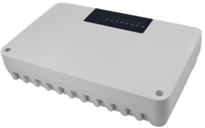 Scatola centrale di cablaggio for riscaldamento a pavimento, concentratore di riscaldamento, di acqua calda a pavimento, controller di riscaldamento centralizzato, hub controller, 8 vie(8 Way)