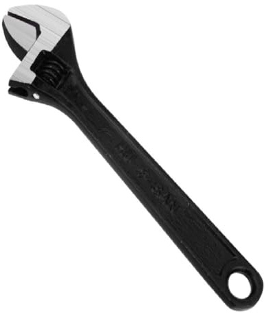 Ujjdwiurgh Grande chiave inglese regolabile da 25,4 cm, strumento manuale professionale [30 mm] aperture regolabili