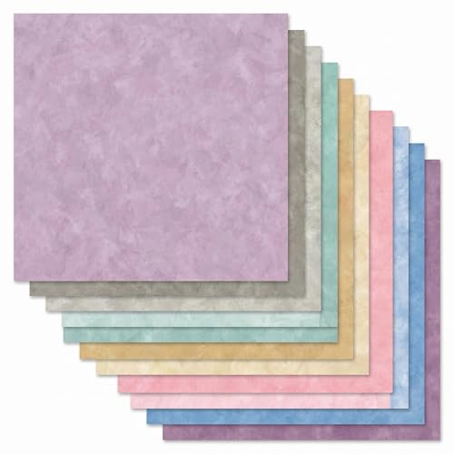 Scrapbook Papier 24 Blatt Buntes Bastelpapier 15,2x15,2 cm Motivpapier Vintage Designpapier Decoupage Papier mit Mustern，Bastel Zubehör für Scrapbooking, Basteln, Bullet Journal, DIY Fotoalbum
