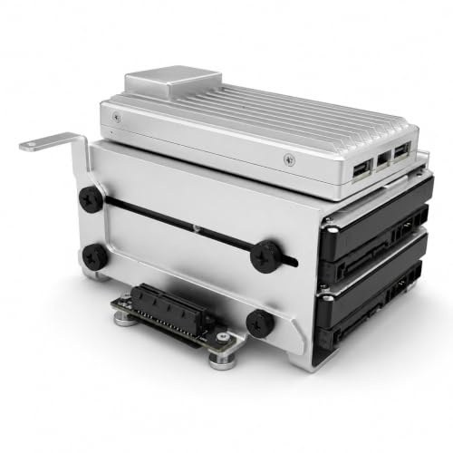 zimaboard 2 832 2-Bay NAS/DIY-Speicher Mini-Server | Eigenes Cloud-System mit Intel N150 Bauen | Für Plex, Nextcloud, Homelab & Entwicklung (Ohne Festplatten)