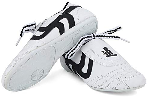 Zetiling Taekwondo, Kampfsportschuhe, Boxen, Karate, Kung Fu Tai Chi, Sneaker, gestreift, Schwarz, leichte Schuhe