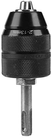 2-13MM Drill Chuck, Metal Keyless Drill Chuck Converter with SDS Adapter,Quick-Change SDS Shank for Electric Hammer