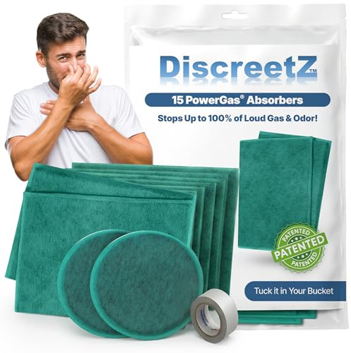 Hohe Absorptionsfähigkeit gegen Blähungen und Geräusch bis zu 100% Keine Blähungen durch Diät, Irritable Darm Syndrom IBS, Divertikulitis, Colitis, Crohns, IBD & Leaky Gut P-15