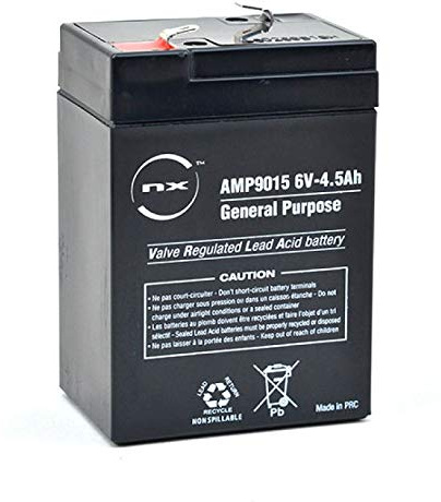 6v 4.5ah Sealed Lead Acid Rechargeable Battery - Enix Energies