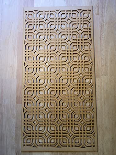 Screen Radiator Cabinet wall Decorative Screening-trellis-grille- Perforated MDF panel (1200x600mm) 0003
