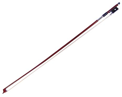 Supvox Geigenbogen aus Ebenholz Achteckig für Anfänger mit Extra Grip Brasilholz Violinbogen für Streichinstrument