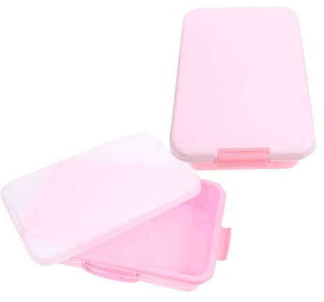 ERINGOGO 2stücke Teiliges Handheld Sandkasten Spielset Mit Deckel Tragbare Sandspielzeug Aufbewahrungsbox Für Junge Mädchen Für Outdoor-aktivitäten Kompakt Und Praktisch Mit Griff
