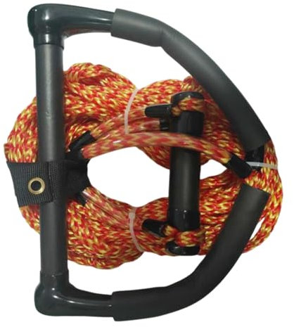 SHBHWS Wasserski Leine Wasserski-Seil, Wakesurf-Seil, Wasserski-Schleppseil, Wakeboard-Seil Für Wassersport(Orange)