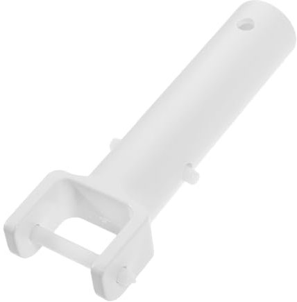 JOINPAYA Cabezal De Succión para Piscinas Accesorio De Piscina Mango Ergonómico Blanco Reemplazo para Limpiador De Fondo Herramienta De Mantenimiento para Limpieza