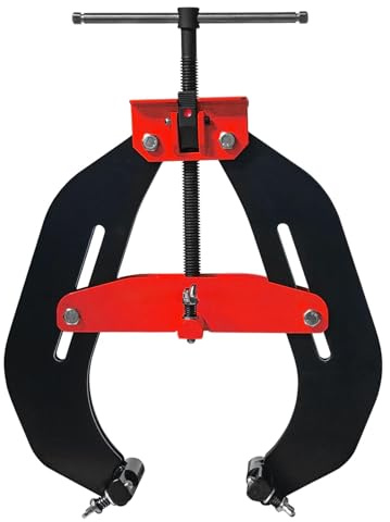Alwalkee 8-20 Heavy Duty Pipe Alignment Clamp, Professional Quick Release T-Handle for Welding & Fittin