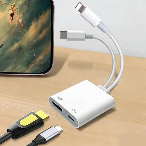 MEDIOPPTEK Adaptateur DVI-HDMI 2 en 2 USB C M-3