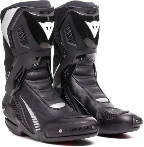 DAINESE Nexus 3 Air Stivali Da Motocicletta Perforati Stivali Moto Sportivi Aerati Traspiranti con Axial Distorsion Control System e Paratibia Removibile IN OUTUomo