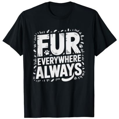 Mamma Husky Pelo Ovunque Casa Coperta di Muta Umorismo Maglietta