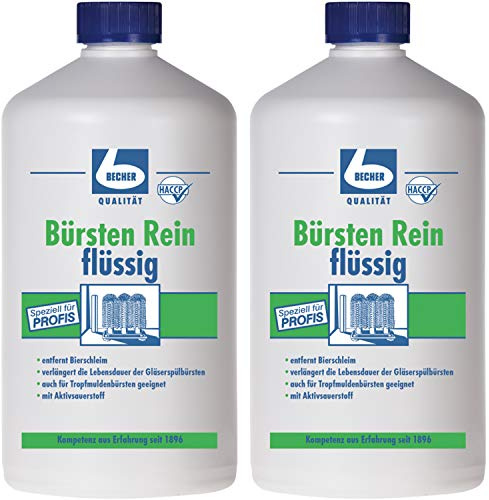 2 x Dr. Becher Bürsten Rein flüssig 1L