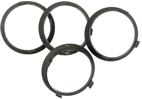 KONIKON 4X Zentrierringe 60,1 x 57,1 mm Dunkelgrau Felgen Ringe Radnaben Zentrierring Adapterring Ring Felgenring Distanzring Made in Germany