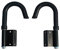 Oyria Universal-Teleskop-Leiterhakenstabilisatoren Abstands- / Dachhaken-Kit/Griffstabilisator und Oberflächenschutz für Verlängerungsleitern
