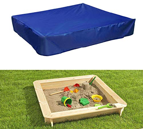 200x200x20cm Sandkastenplane Abdeckung Blau für Sandkasten Abdeckplane Sandkastenabdeckung Plane