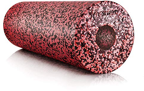 BODYMATE Foam roller Standard Medelhård Längd 45 cm Diameter 15 cm med gratis e-bok - Professionella foam roller-storlekar