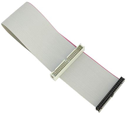 ZRM&E Câble IDE 30 cm Femelle vers Mâle 40 Broches Compatible Disque Dur 3,5 et Lecteur CD/DVD 5,25